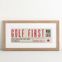 Sport First Personalised Print, thumbnail 1 of 5