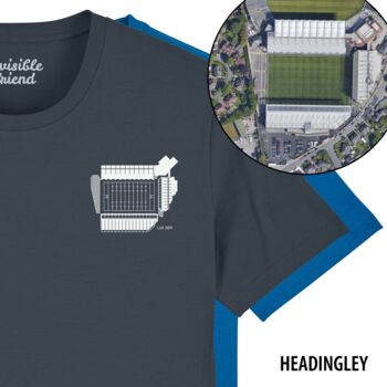 Rugby League Stadium Organic Cotton T Shirt, 10 of 12