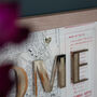Personalised Handmade Gold Leaf Home Sign, thumbnail 2 of 4