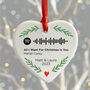 Spotify Code Personalised Christmas Bauble, thumbnail 1 of 2
