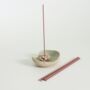 Ceramic Lily Pad Incense Holder, thumbnail 6 of 6