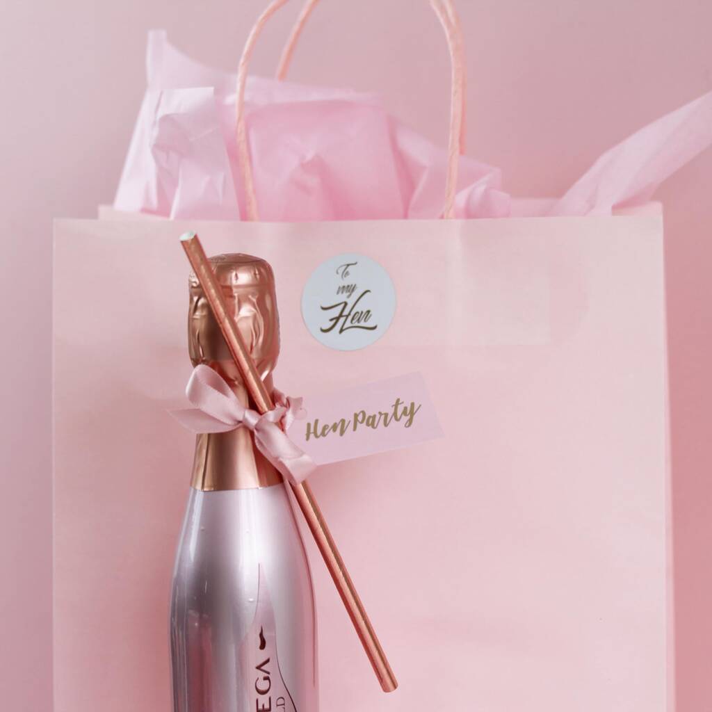 Hen Party Pink Gift Bag And Choice Of Gift, 1 of 7