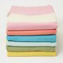 Turkish Hammam Towels Rainbow Bright Mixed Bundle, thumbnail 6 of 12
