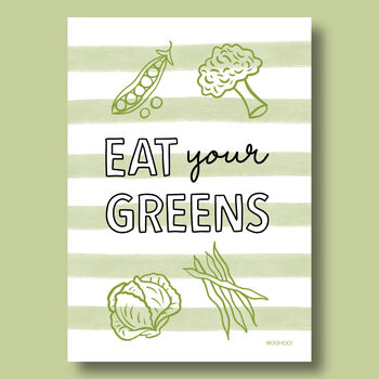 Eat Your Greens Print, 4 of 6