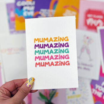 Mum Birthday Card 'Mumazing', 2 of 6