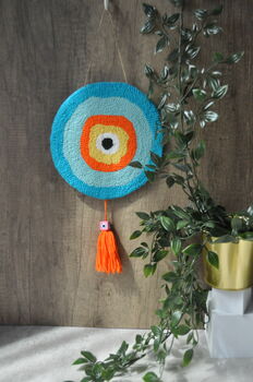 Vibrant Evil Eye Tufted Wall Art, 7 of 7