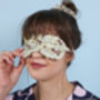 Ladybird Silk Eye Mask And Matching Scrunchie Set, thumbnail 1 of 7