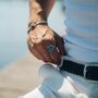 Men's Silver Saint Christopher Stainless Steel Signet Ring, thumbnail 12 of 12