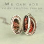 925 Sterling Silver Oval Album Locket, thumbnail 3 of 9