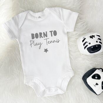 Born To… Personalised Babygrow, 6 of 10