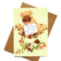 Say It With Flowers Dog Mothers Day Card, thumbnail 2 of 2