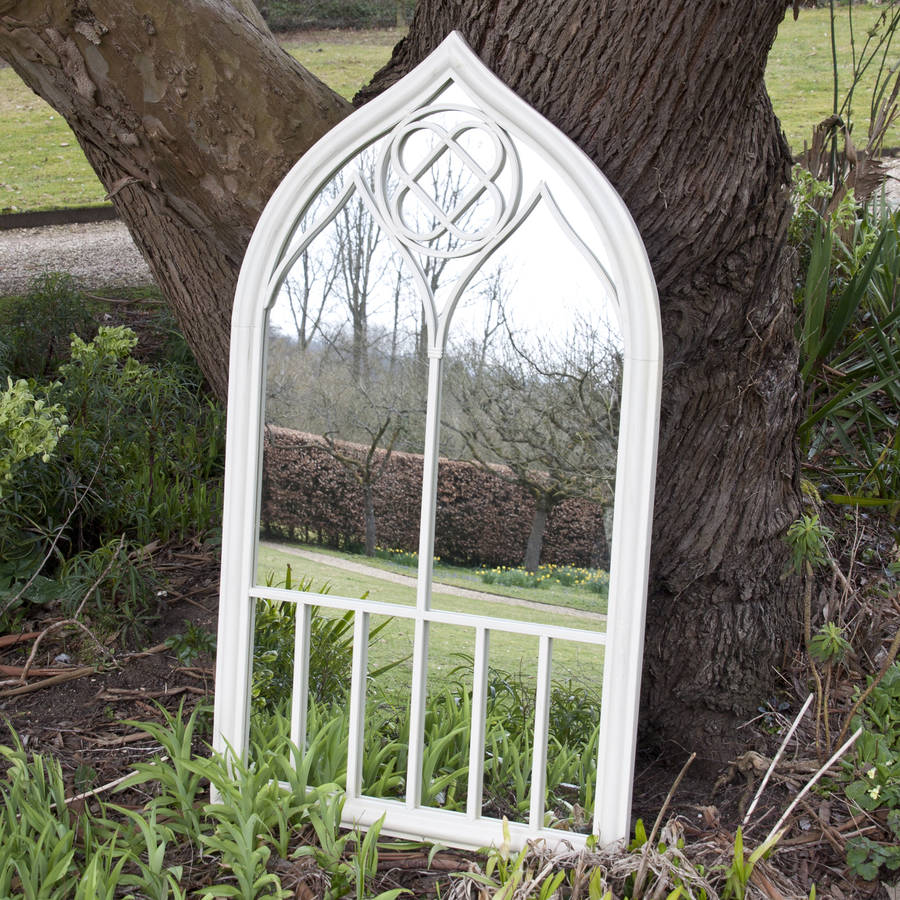 ornate garden mirrors