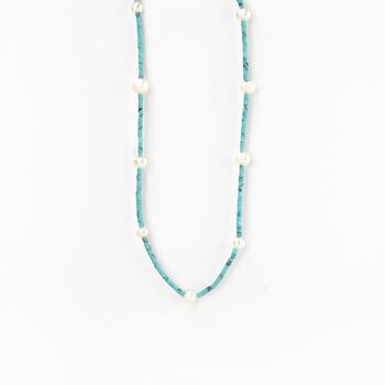 Meribella Pearl Beaded Choker Necklace, 5 of 6