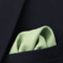 Handmade 100% Cotton Suede Tie In Sage Green, thumbnail 9 of 9