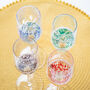 Personalised Name Terrazzo Style Champagne Flute, thumbnail 4 of 9