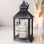 Personalised Eid And Ramadan Black Lantern, thumbnail 4 of 4