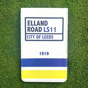 Leeds Elland Road Golf Scorecard Holder, 4 of 4