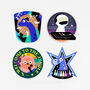 Kids Tattoos: Unicorn, Dinosaur, Astronaut And Monkey, thumbnail 1 of 4