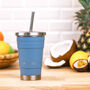 Kids Insulated Cup For Icy Smoothies Or Milkshakes, thumbnail 10 of 12