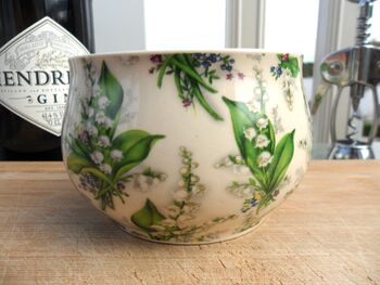 Open Sugar Bowl In Lily Of The Valley Design, 4 of 9