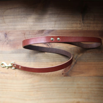 Personalised Leather Dog Lead, 7 of 11