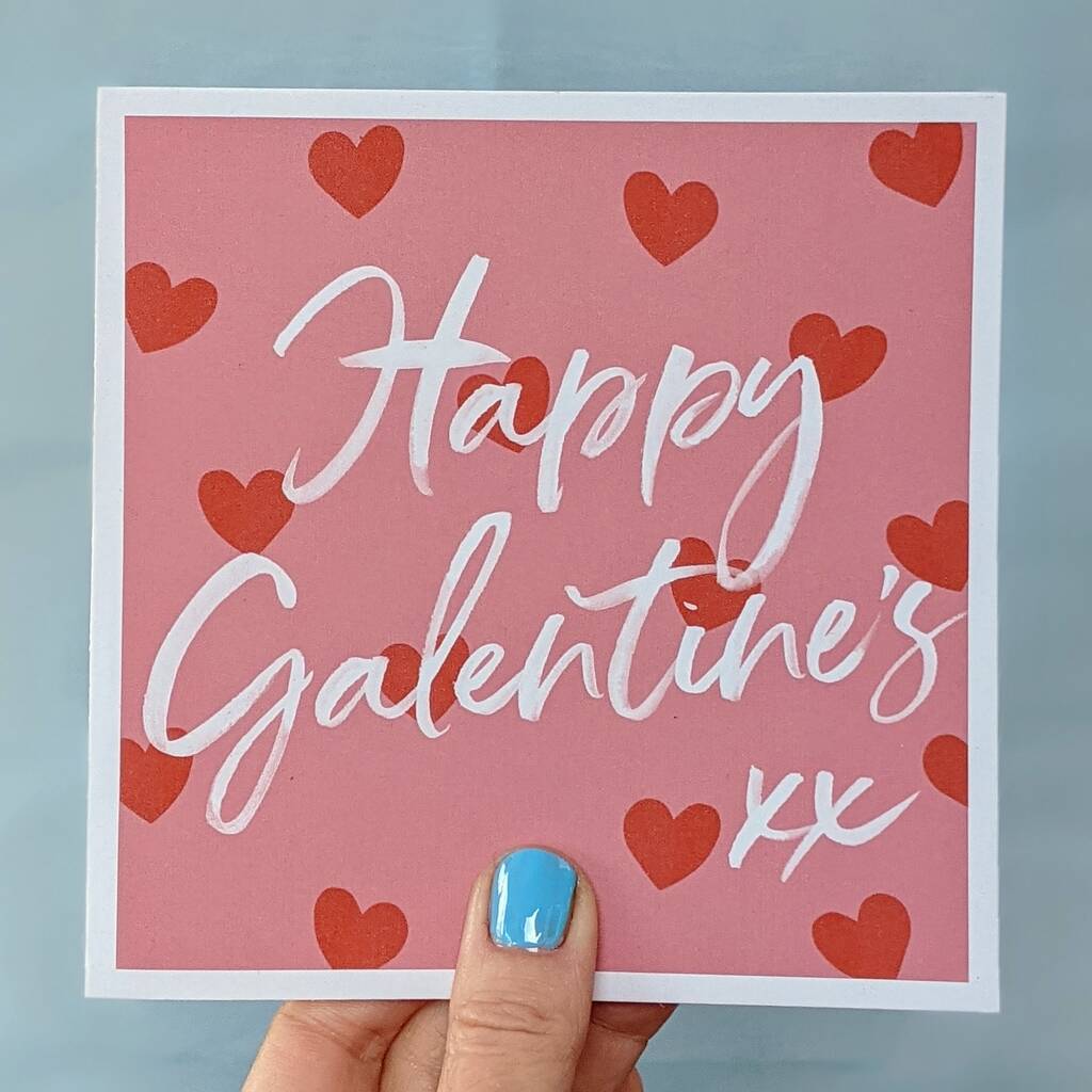 Happy Galentines Day Card By Hands And Hearts 