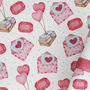 Cute Valentines Love Letters Wrapping Paper Roll #577, thumbnail 2 of 3