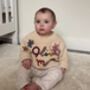 Personalised Baby And Children's Embroidered Knitted Jumper, thumbnail 2 of 12