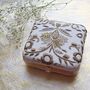 Raina Ivory Square Embroidered Clutch, thumbnail 5 of 5