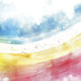 Luxury Abstract Rainbow Wrapping Paper, thumbnail 3 of 8