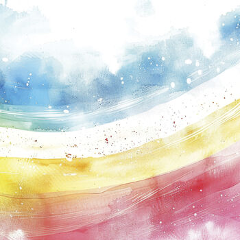 Luxury Abstract Rainbow Wrapping Paper, 3 of 8