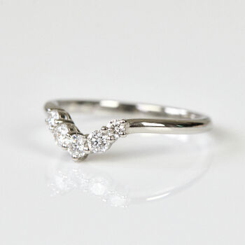 The Mia Diamond Wedding Ring, 2 of 4