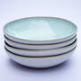 Handmade Ceramic Neptune Glaze Pasta Bowl, thumbnail 5 of 7