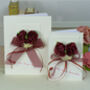 Red Rose Heart Personalised Valentine Card, thumbnail 3 of 12