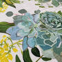 Echeveria Pillow Cover With Green And Yellow Colours, thumbnail 6 of 7