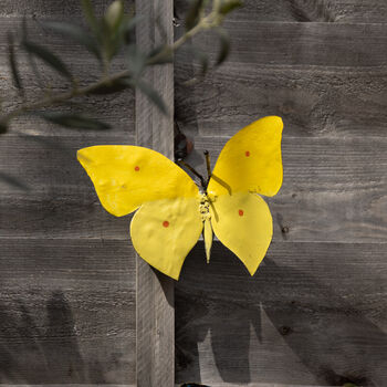 Recycled Metal Wall Butterflies, 3 of 5