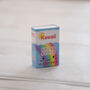 Kawaii Rainbow Mini Cross Stitch Kit, thumbnail 7 of 10