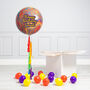 Personalised Rainbow Marble Balloon, thumbnail 1 of 2