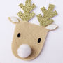 Personalised Christmas Reindeer Greeting Card, thumbnail 2 of 2
