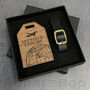 Personalised Engraved Wooden Luggage Tag, thumbnail 4 of 7