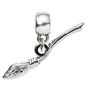 Harry Potter Nimbus 2000 Broomstick Charm Silver, thumbnail 1 of 2