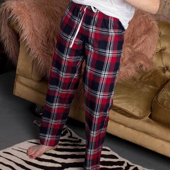 Personalised Name Tartan Pyjama Set, 3 of 3