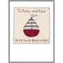 Personalised Sailing Boat Leaving Card, thumbnail 2 of 12