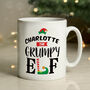 Personalised Funny Elf Mug – Ideal Stocking Filler And Secret Santa Gift, thumbnail 3 of 8
