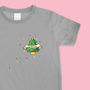Kids Personalised Christmas T Shirt, thumbnail 1 of 2