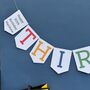 Personalised Thirty Birthday Banner : 30th Birthday Party Decoration, thumbnail 3 of 9