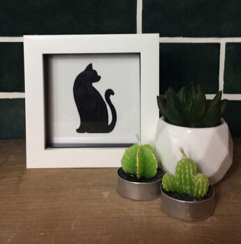 Cat Framed Tile, 4 of 4