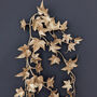 Gold Glitter Trailing Ivy Garland, thumbnail 1 of 2