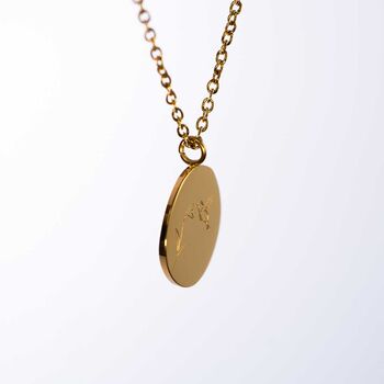 Bird 18k Gold Plated Friendship Necklace, 6 of 11