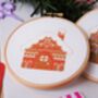 Gingerbread Cottage Cross Stitch Kit, thumbnail 3 of 4